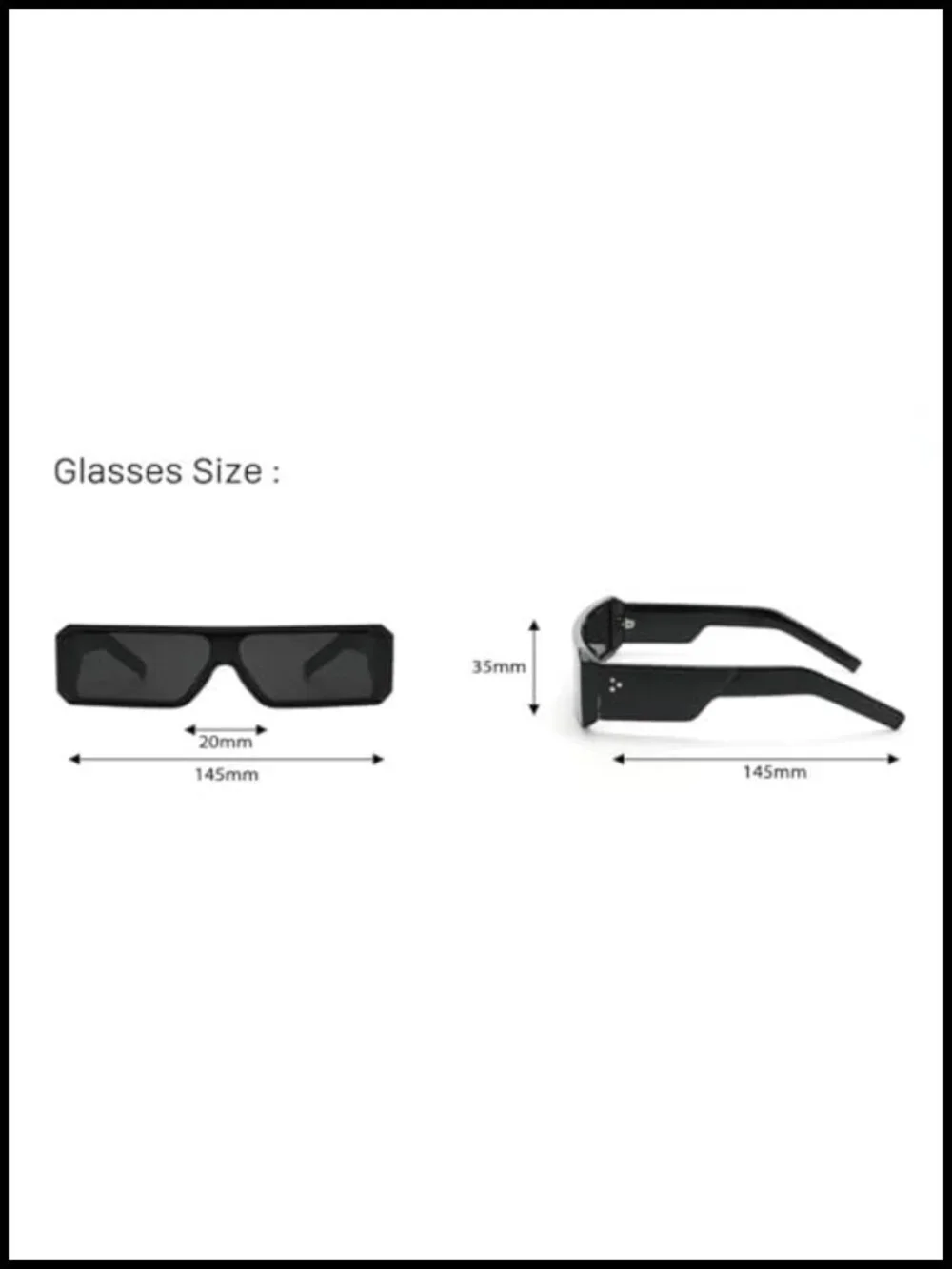 Futuristic Alien Style Small Sunglasses for Women Men UV Protection Glossy Frame